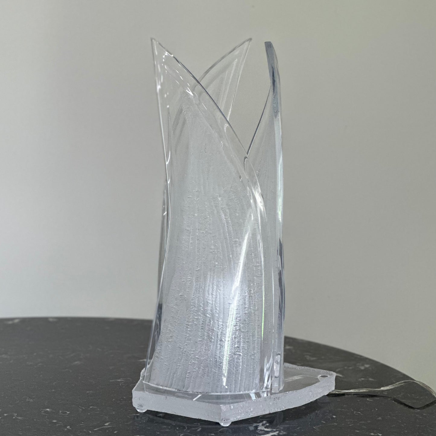 1994 LUCITE LAMP BY ACRYLICORE