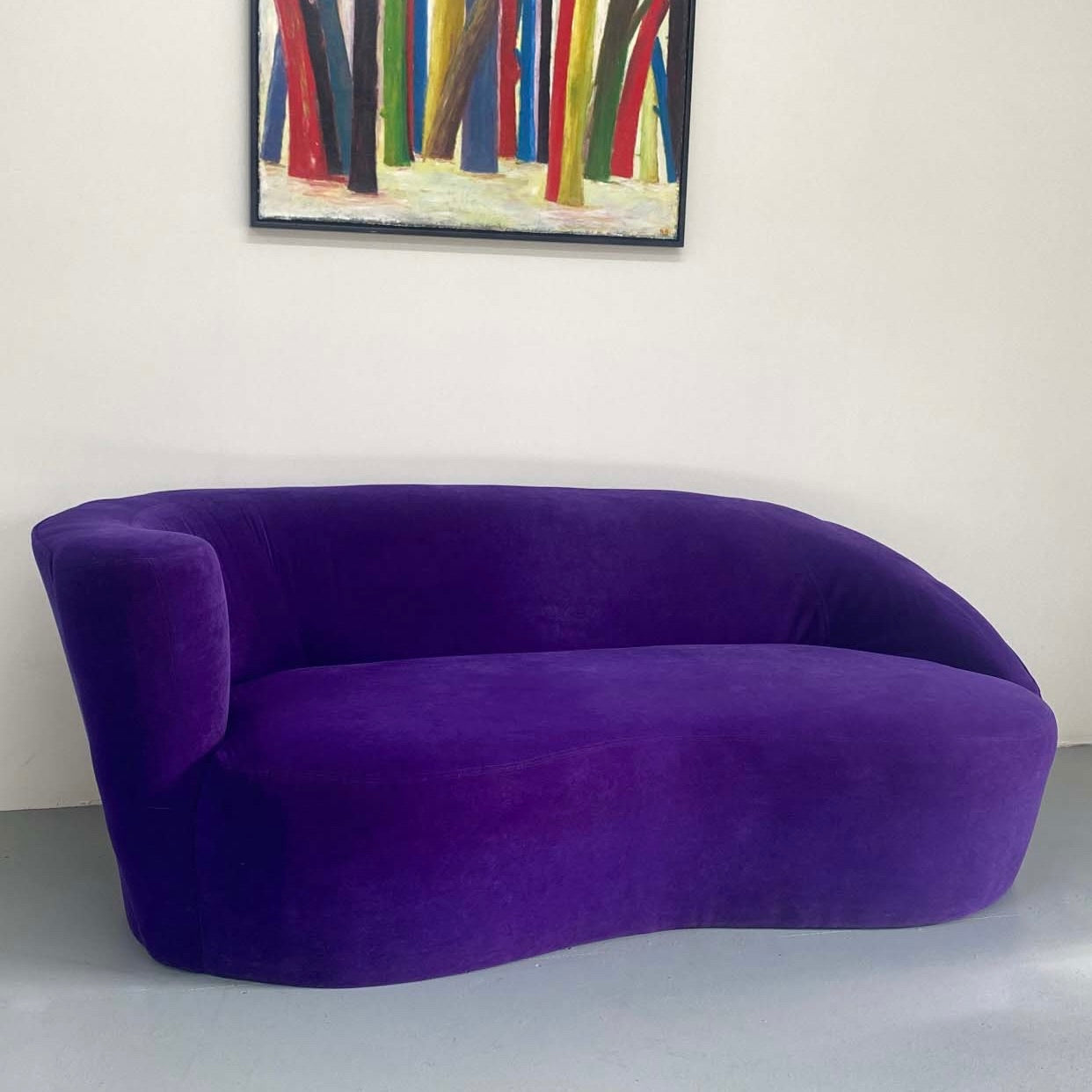 VLADIMIR KAGAN "CORKSCREW" SOFA