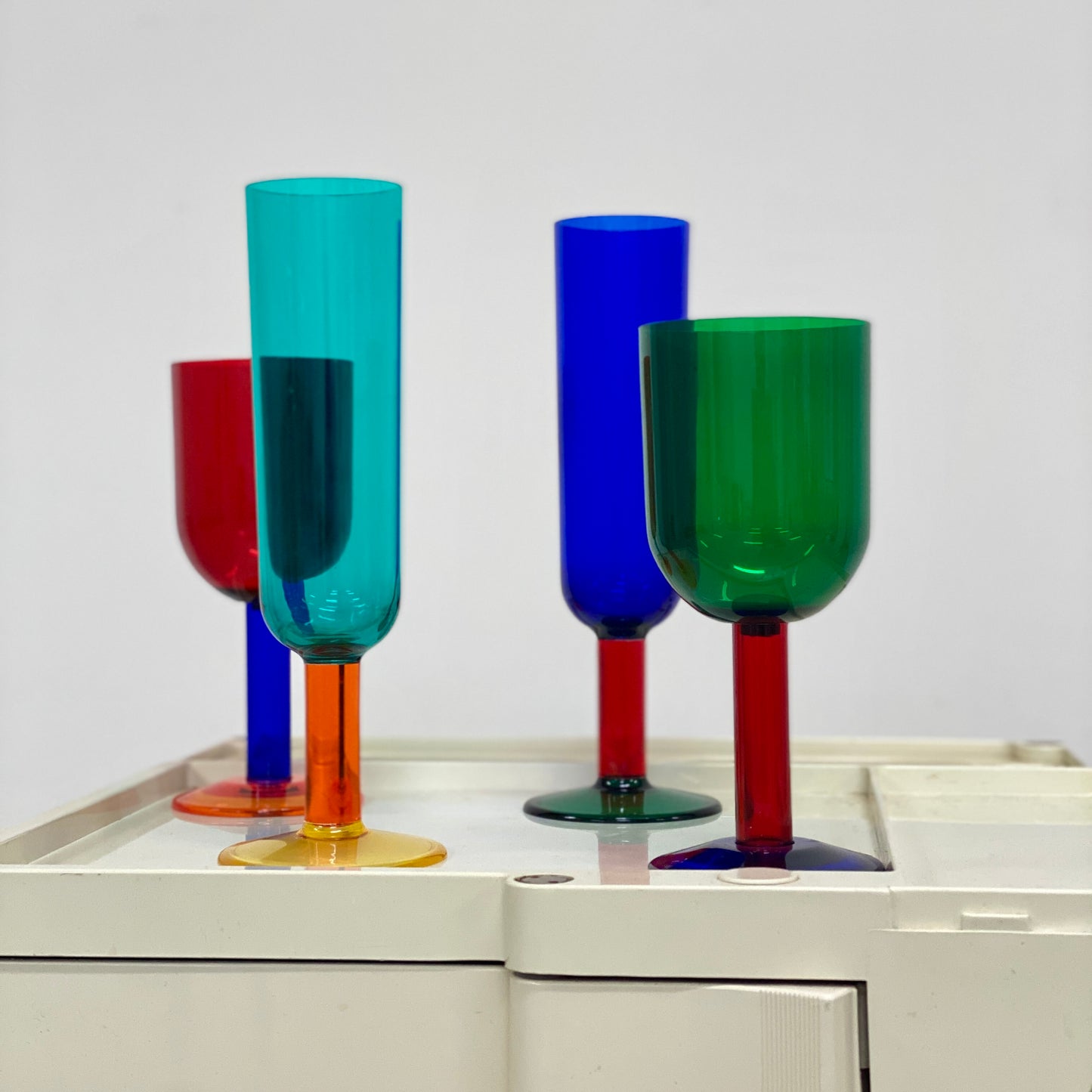 1980S ACRYLIC GLASSES BY PRECISIONCRAFT