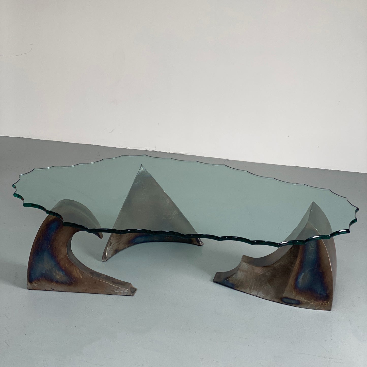 1970S BRUTALIST SCULPTURE COFFEE TABLE