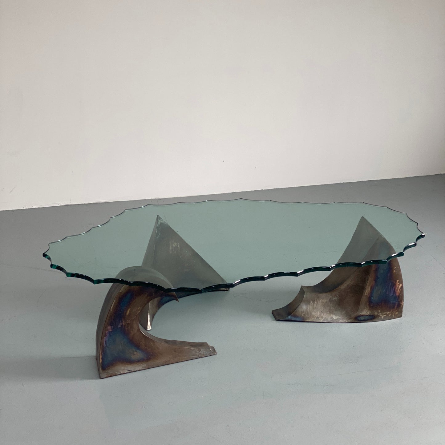 1970S BRUTALIST SCULPTURE COFFEE TABLE