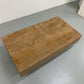 80S BROWN TRAVERTINE COFFEE TABLE