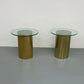 1981 BRASS CURTIS JERE SIDE TABLES