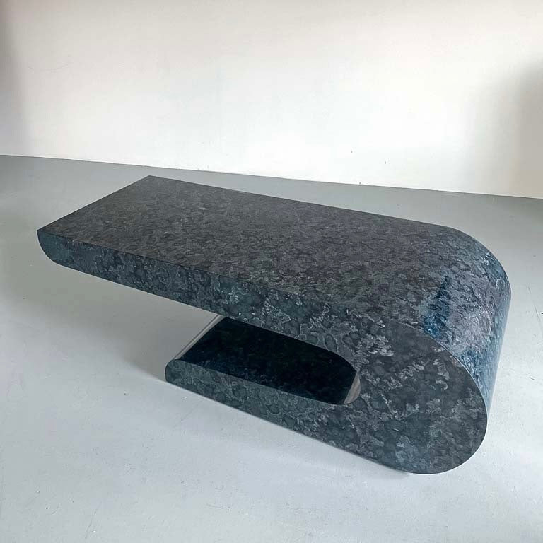 CANTILEVERED COFFEE TABLE ATTRIBUTED TO PIERRE CARDIN